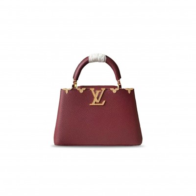 LOUIS VUITTON CAPUCINES NANO BB M48865 (27*17.3*9cm) LOUIS VUITTON CAPUCINES NANO BB M48865 (27*17.3*9cm)